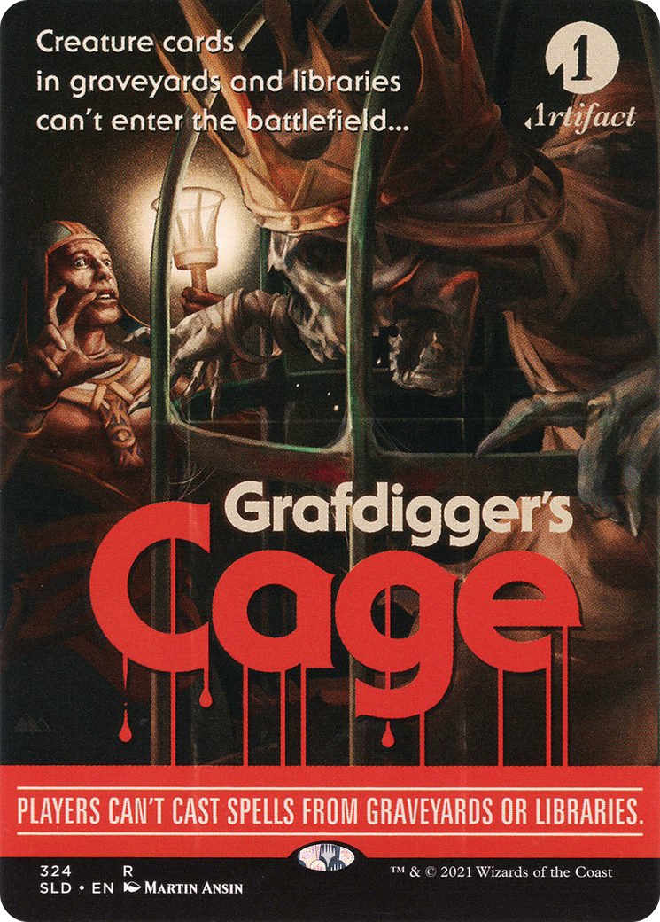 Grafdigger's Cage - Borderless - Full Art [SLD-324]