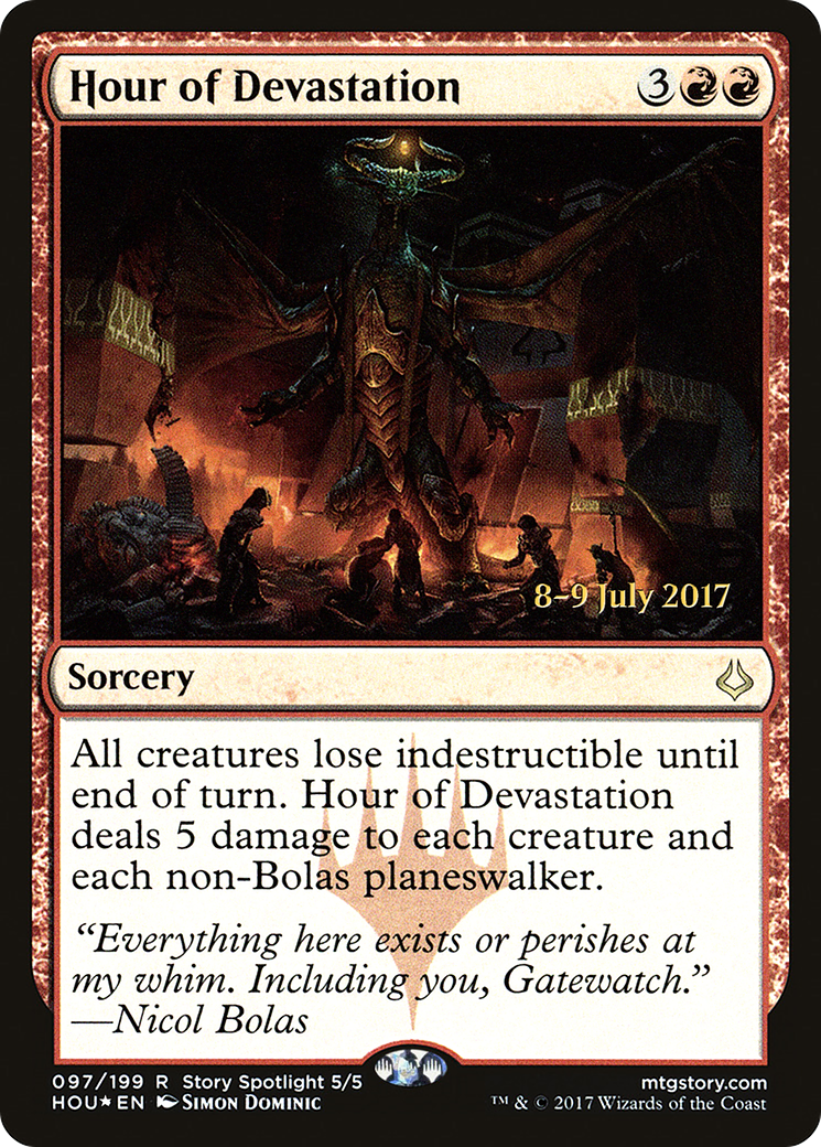 Hour of Devastation - Prerelease Promo [PHOU-97s]