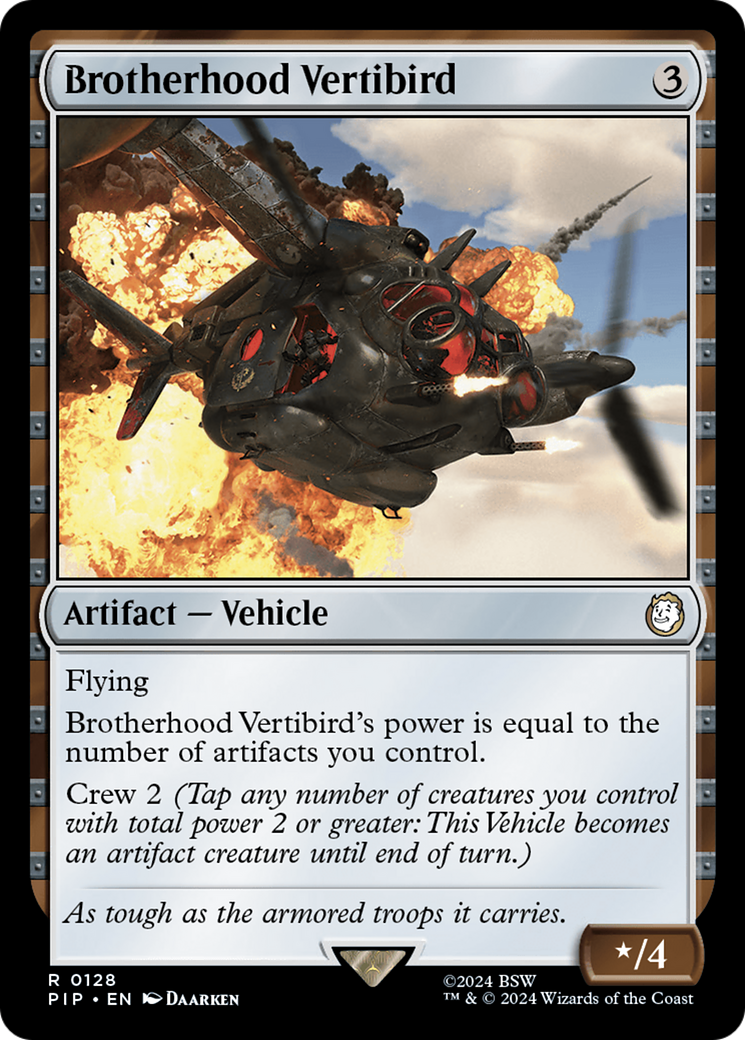 Brotherhood Vertibird [PIP-128]