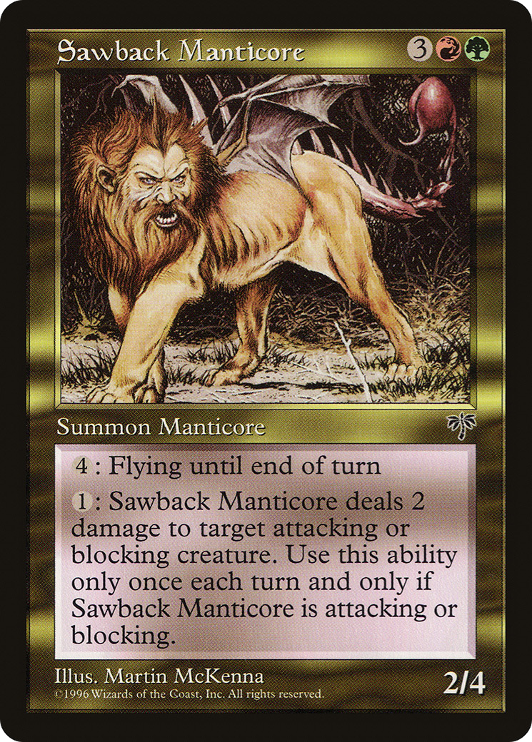 Sawback Manticore [MIR-281]