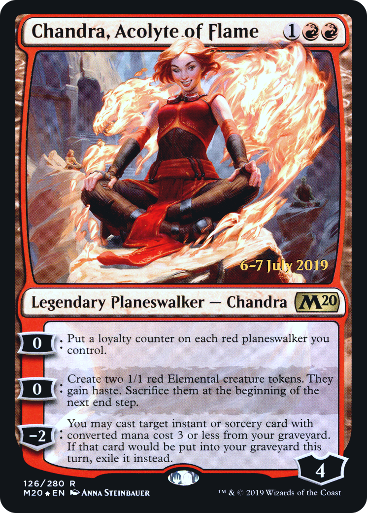 Chandra, Acolyte of Flame - Prerelease Promo [PM20-126s]