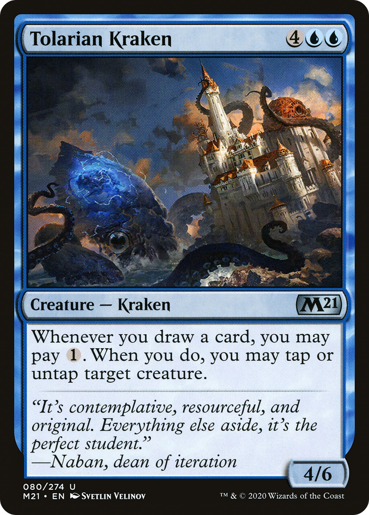 Tolarian Kraken [M21-80]