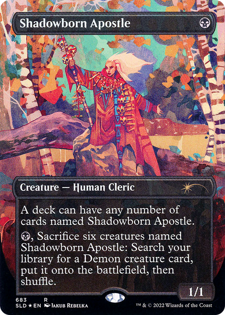 Shadowborn Apostle - Borderless - Full Art [SLD-683]