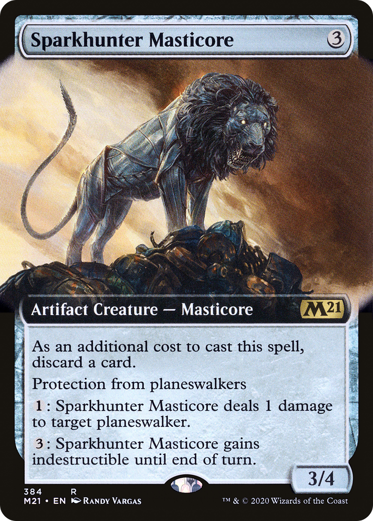 Sparkhunter Masticore - Extended Art [M21-384]