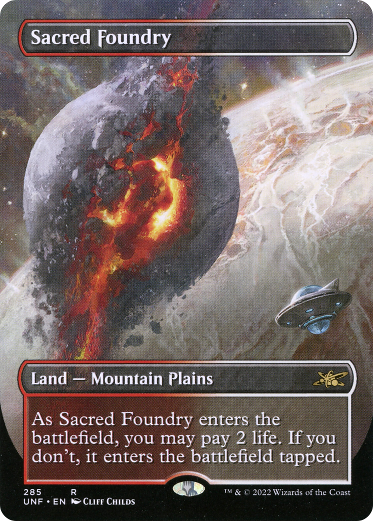 Sacred Foundry - Borderless - Full Art [UNF-285]