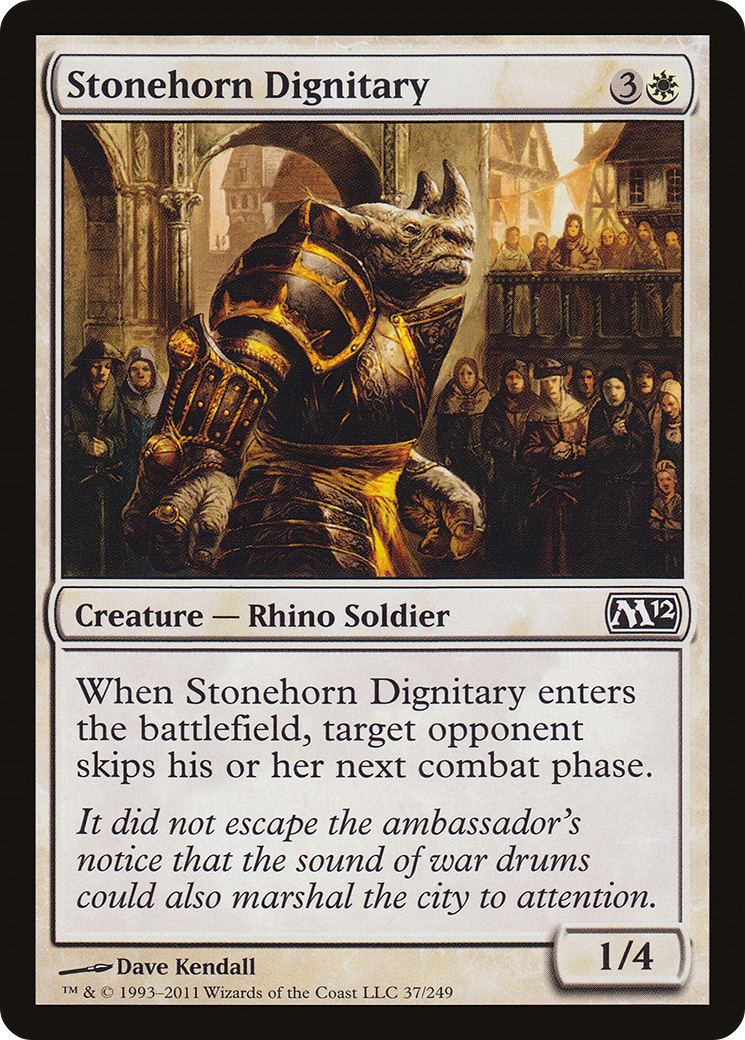 Dignitaire Stonehorn [M12-37]