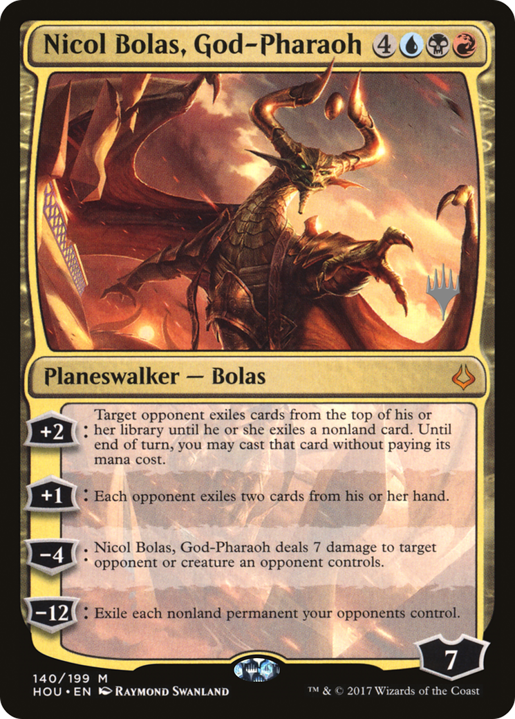 Nicol Bolas, God-Pharaoh - Promo Pack [PHOU-140p]