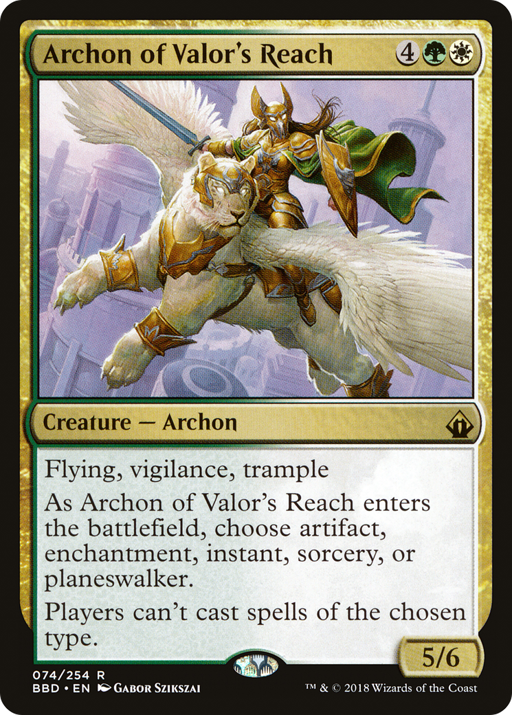 Archon of Valor's Reach [BBD-74]