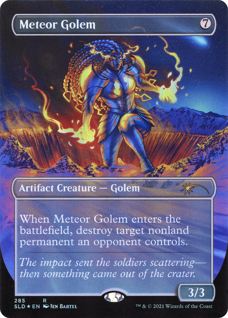 Meteor Golem - Borderless - Full Art [SLD-285]