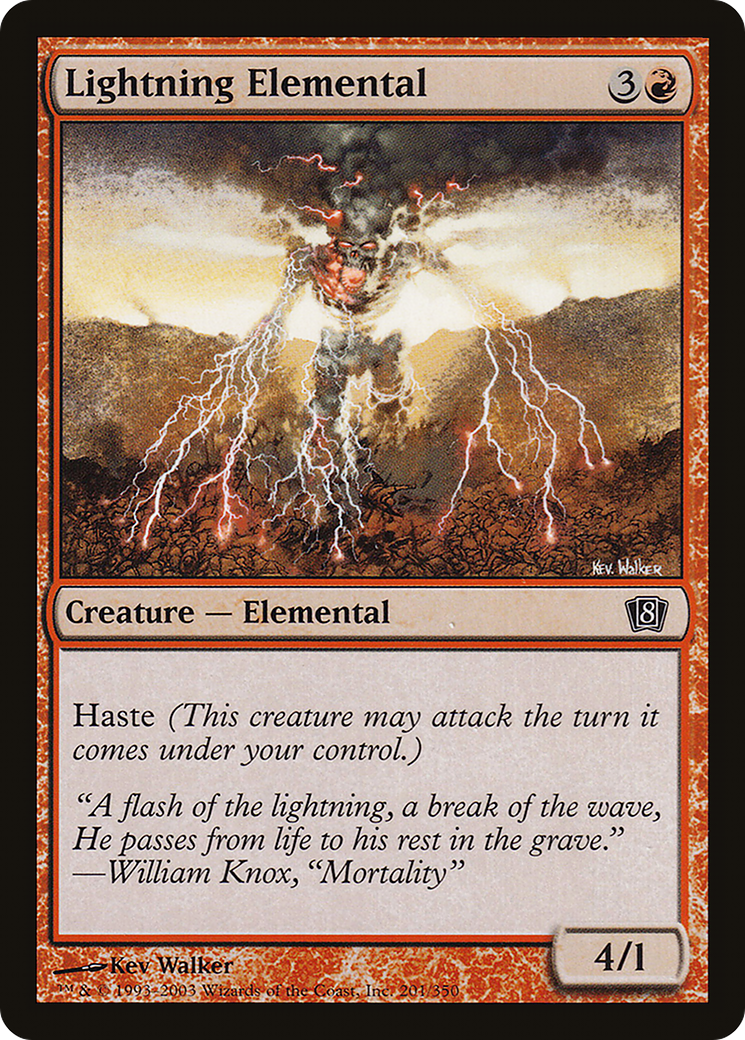 Lightning Elemental [8ED-201★]