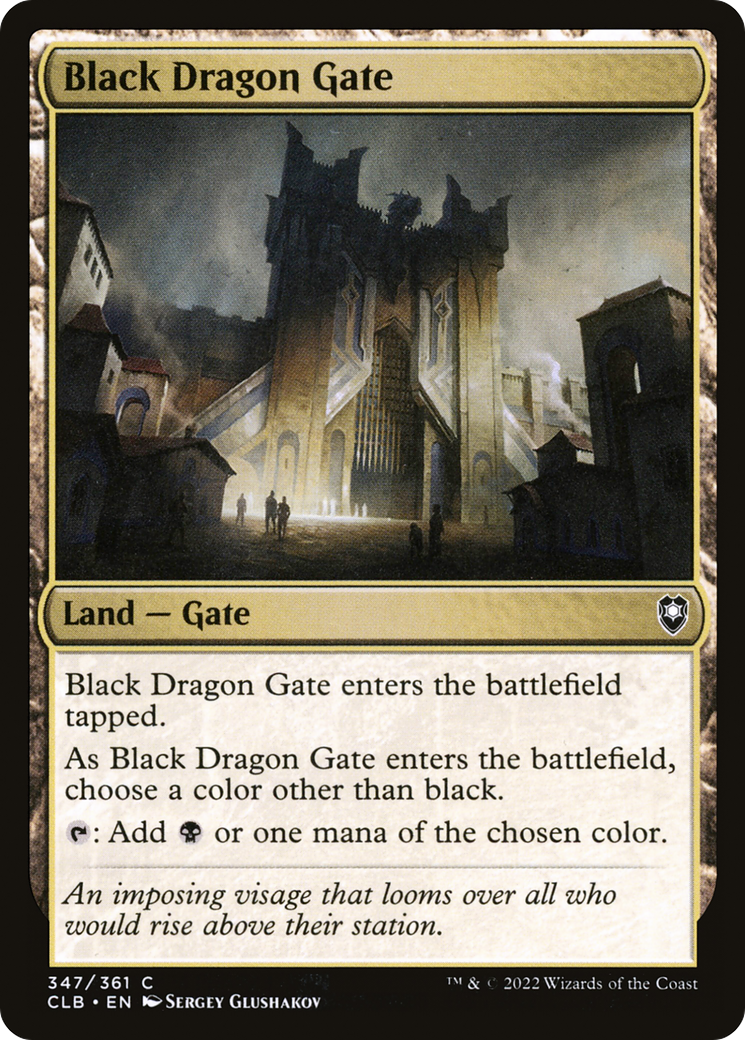 Black Dragon Gate [CLB-347]