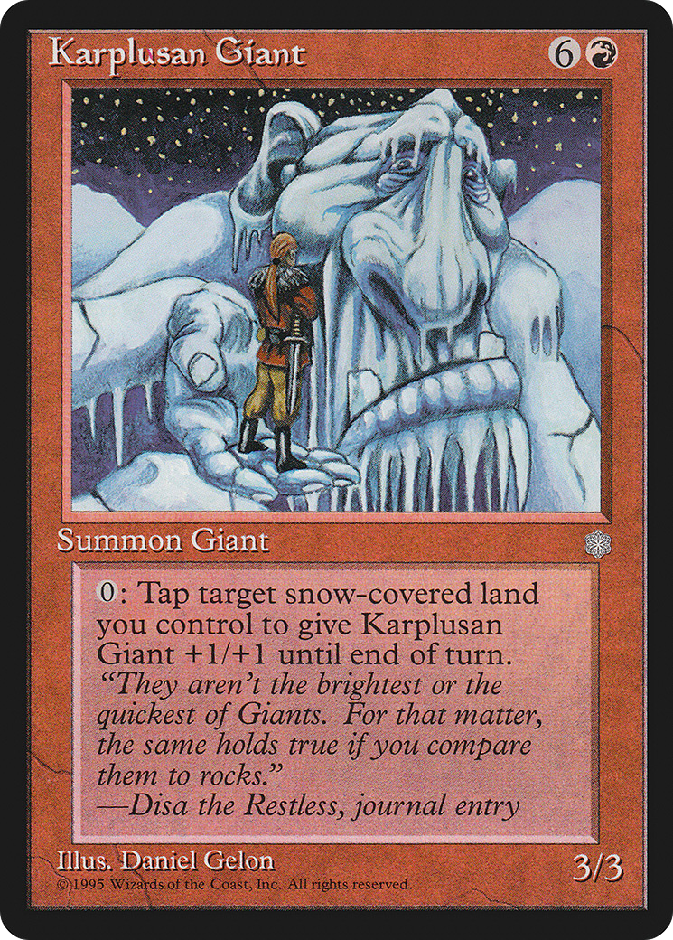 Karplusan Giant [ICE-196]