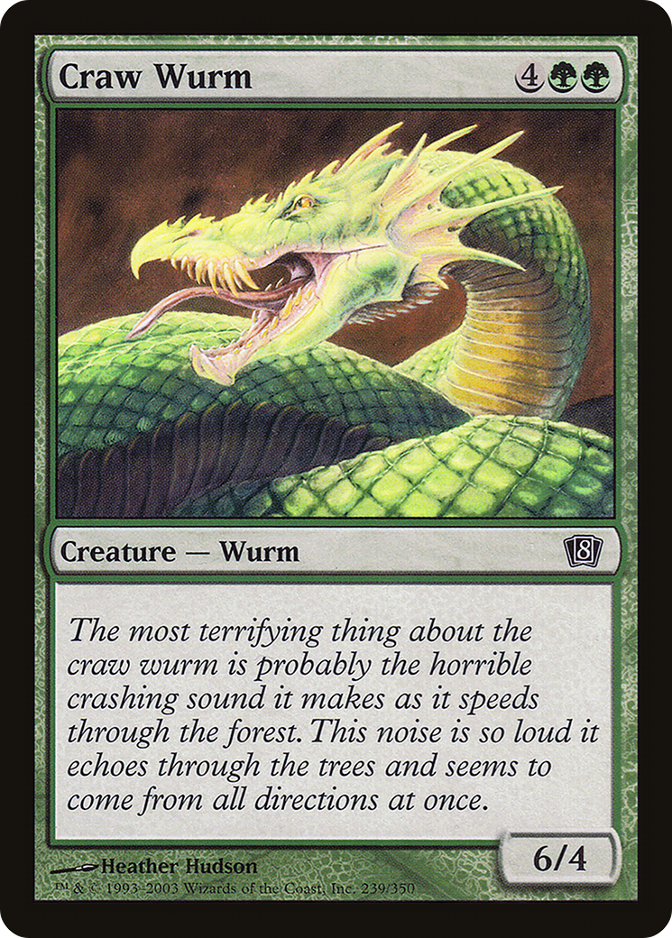 Craw Wurm [8ED-239★]