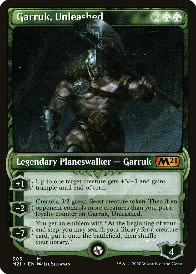 Garruk, Unleashed - Showcase [M21-305]