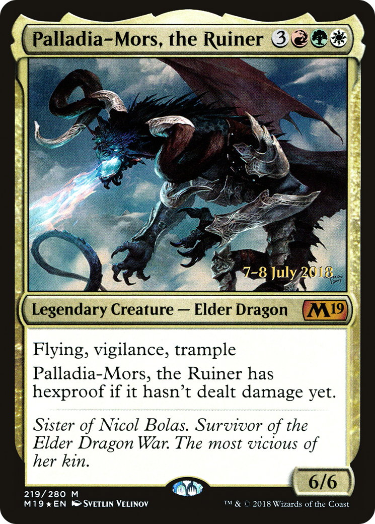 Palladia-Mors, the Ruiner - Prerelease Promo [PM19-219s]