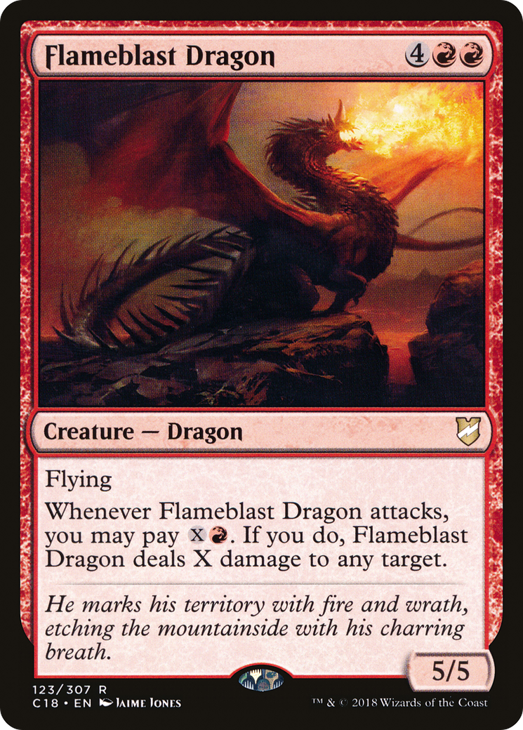 Flameblast Dragon [C18-123]