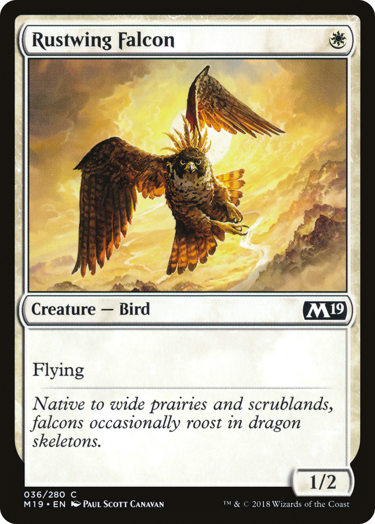 Rustwing Falcon [M19-36]