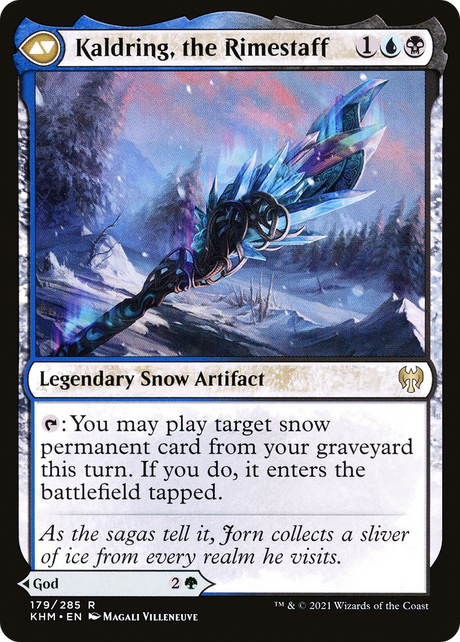 Jorn, God of Winter // Kaldring, the Rimestaff [KHM-179]