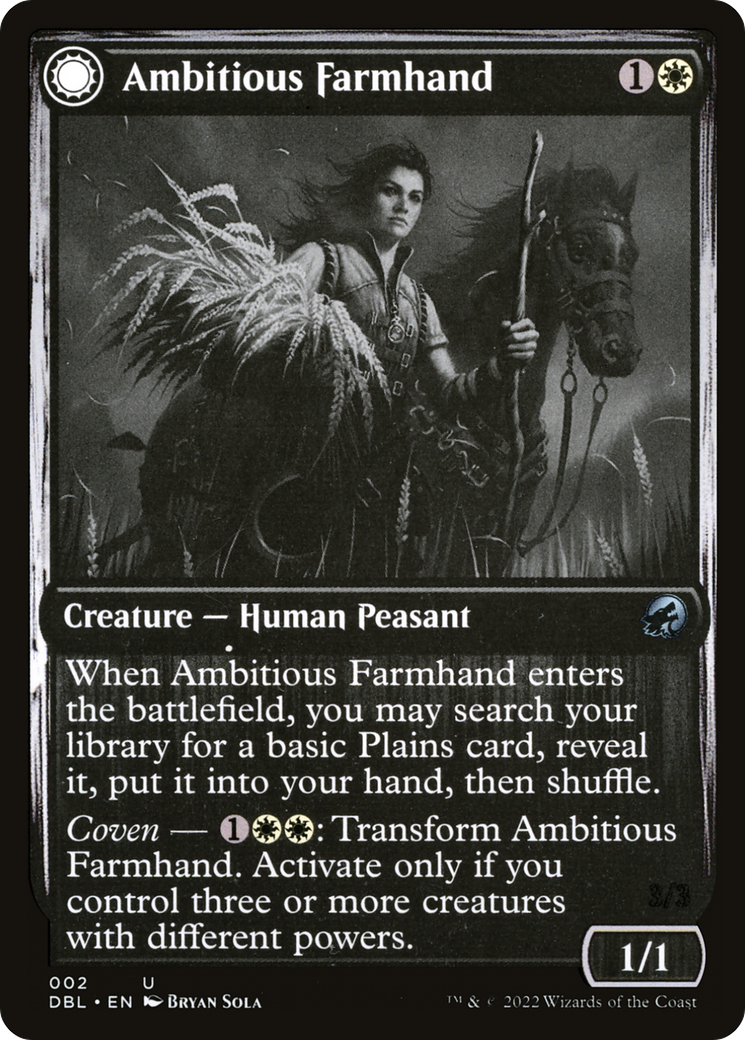 Ambitious Farmhand // Seasoned Cathar [DBL-2]