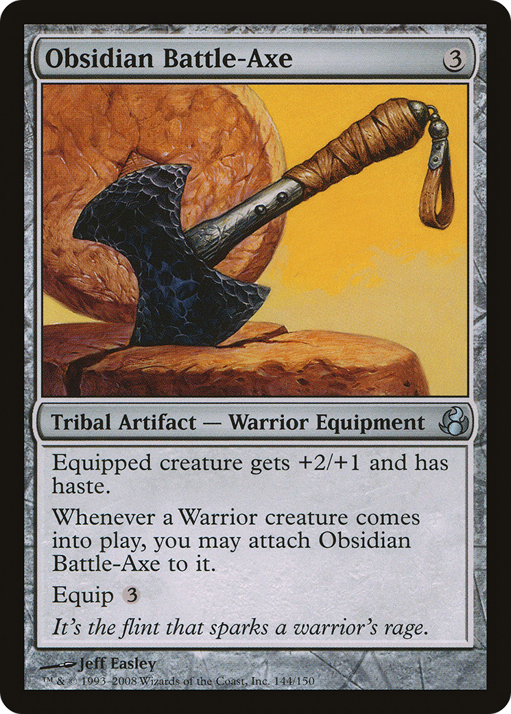 Obsidian Battle-Axe [MOR-144]