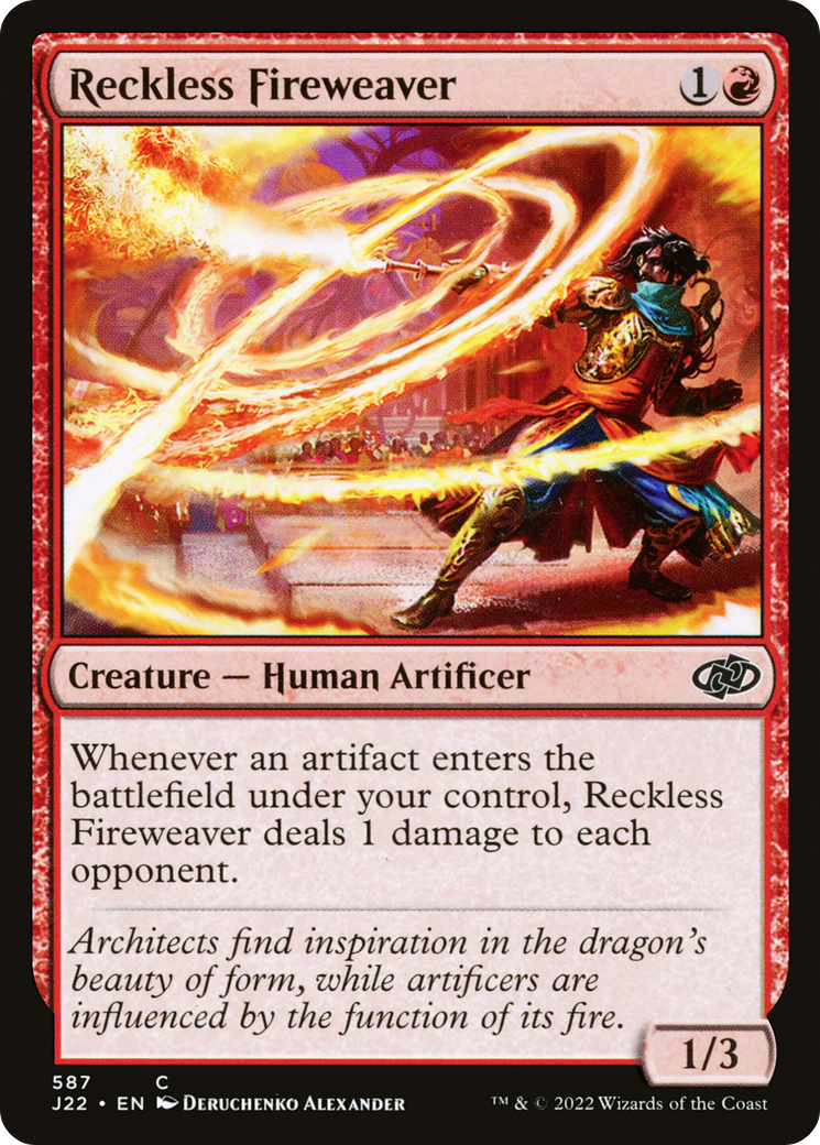 Reckless Fireweaver [J22-587]