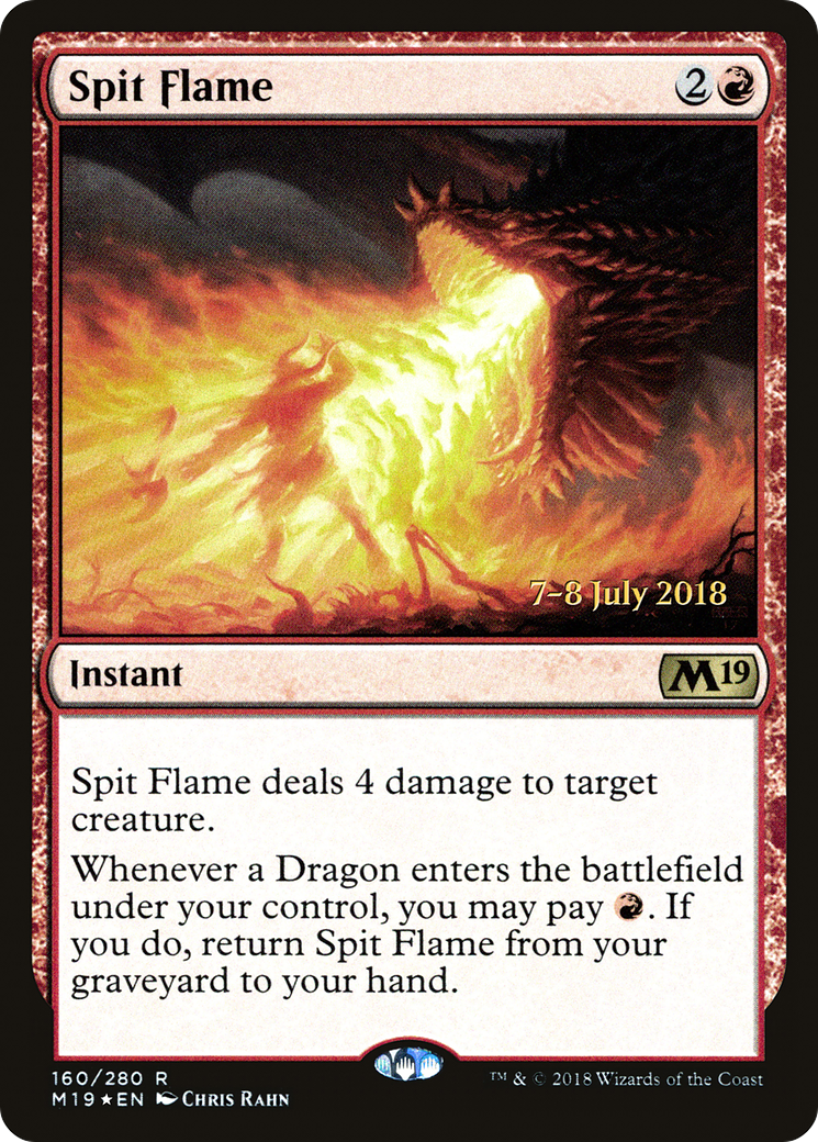 Spit Flame - Prerelease Promo [PM19-160s]