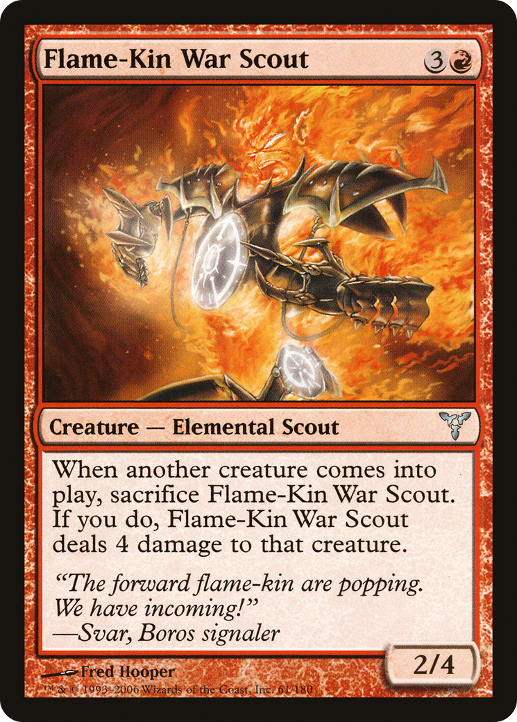 Flame-Kin War Scout [DIS-61]