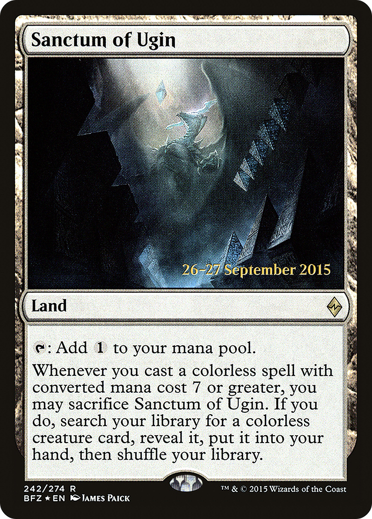 Sanctum of Ugin - Prerelease Promo [PBFZ-242s]