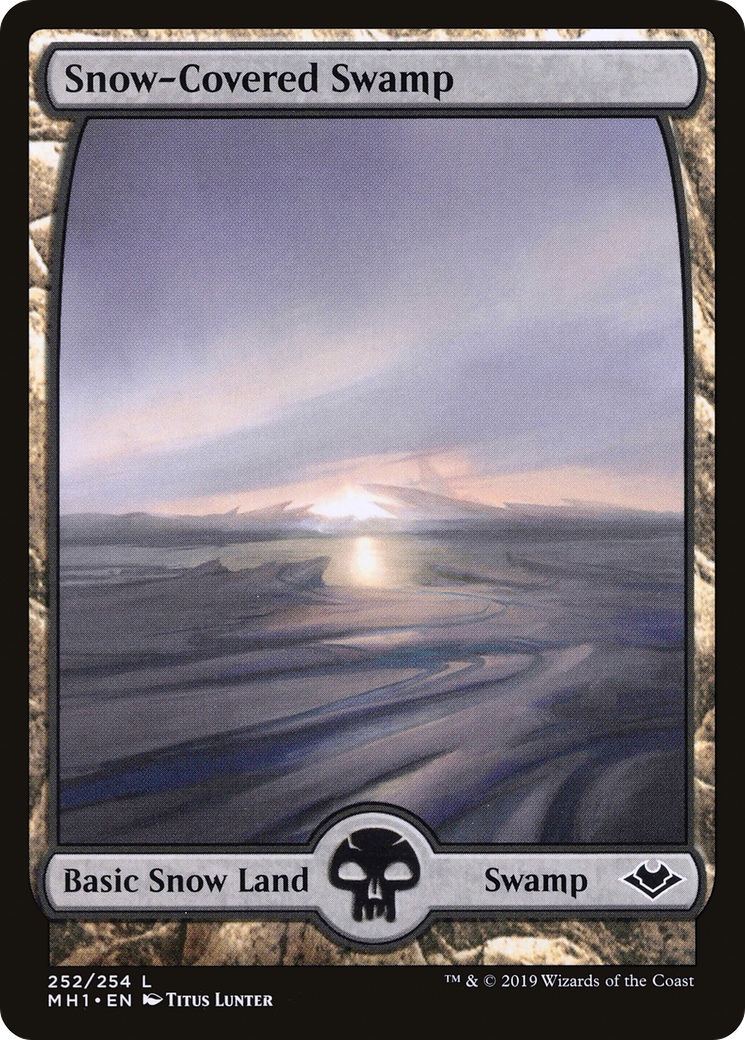 Snow-Covered Swamp - Full Art [MH1-252]