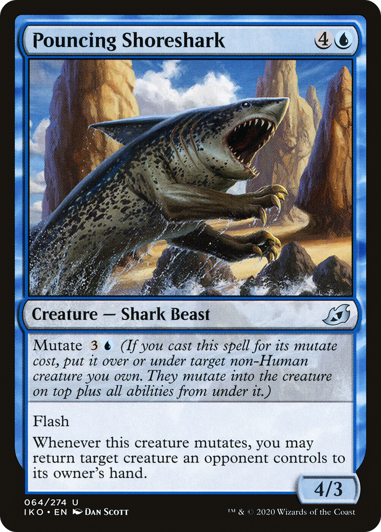 Pouncing Shoreshark [IKO-64]