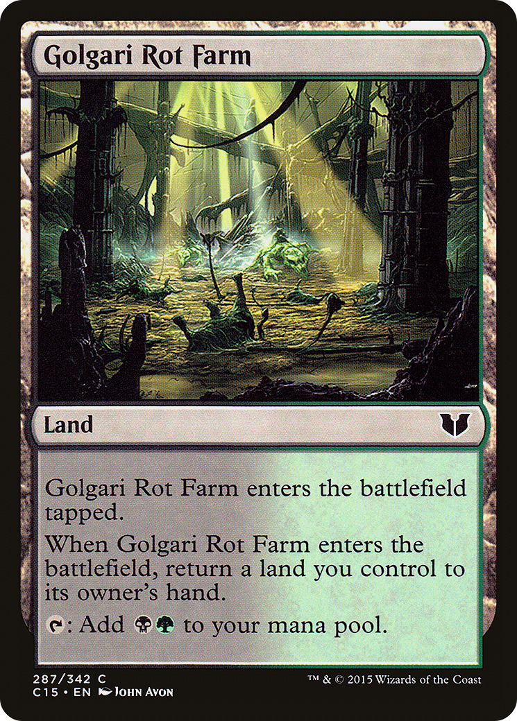 Golgari Rot Farm [C15-287]