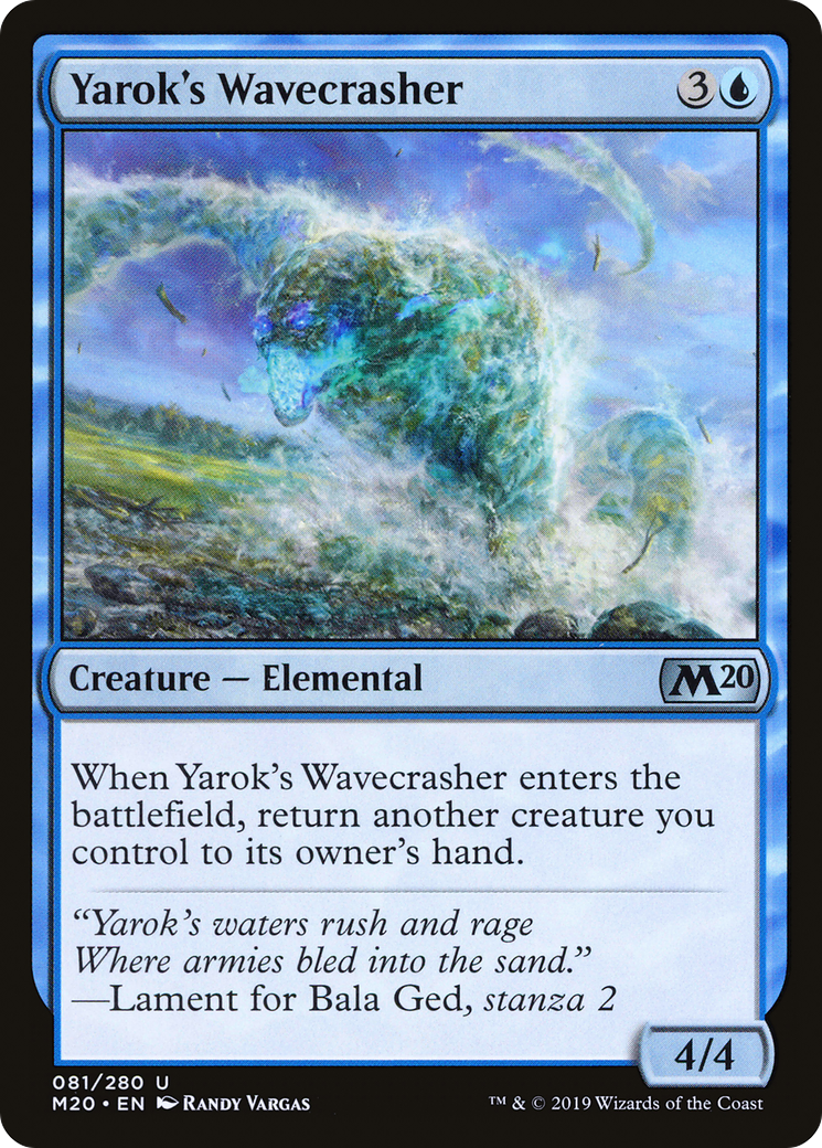 Yarok's Wavecrasher [M20-81]