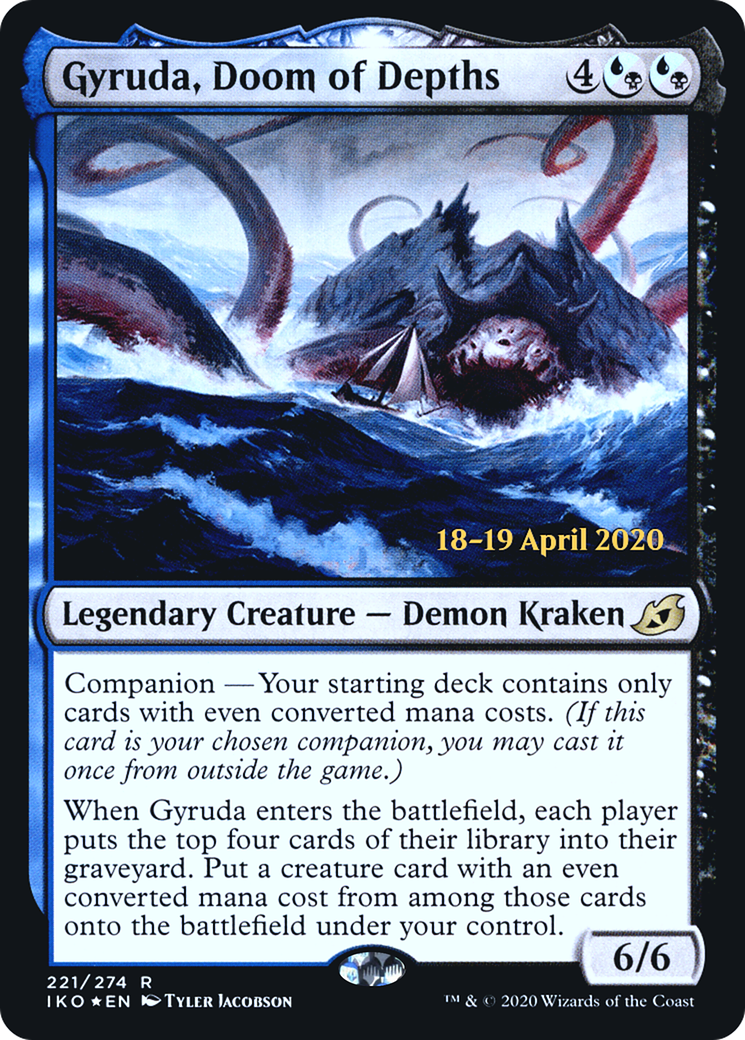 Gyruda, Doom of Depths - Prerelease Promo [PIKO-221s]