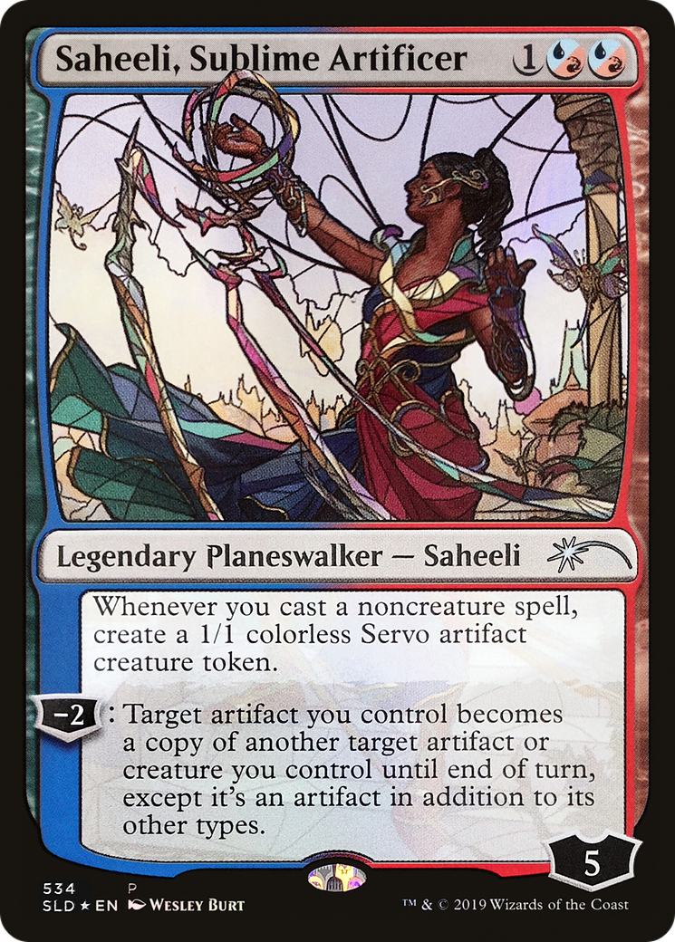 Saheeli, Sublime Artificer [SLD-534]