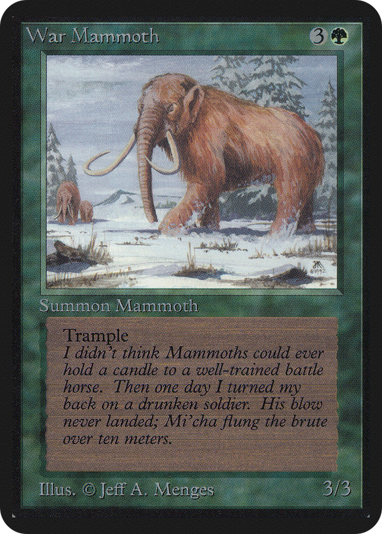 War Mammoth [LEA-227]