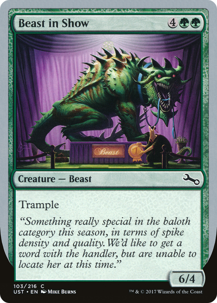 Beast in Show [UST-103c]