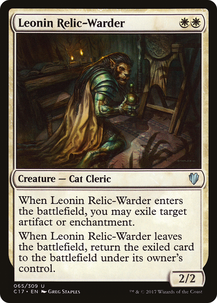 Leonin Relic-Warder [C17-65]