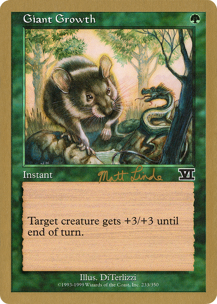 Giant Growth [WC99-ml233]