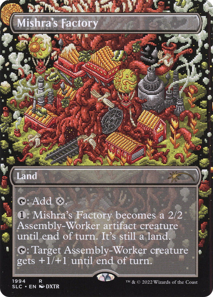 Mishra's Factory - Borderless - Full Art - Promo [SLC-1994]