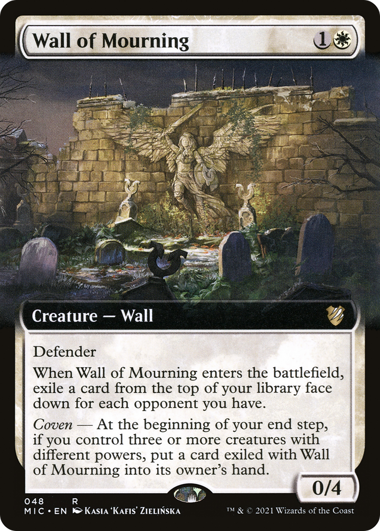 Wall of Mourning - Extended Art [MIC-48]