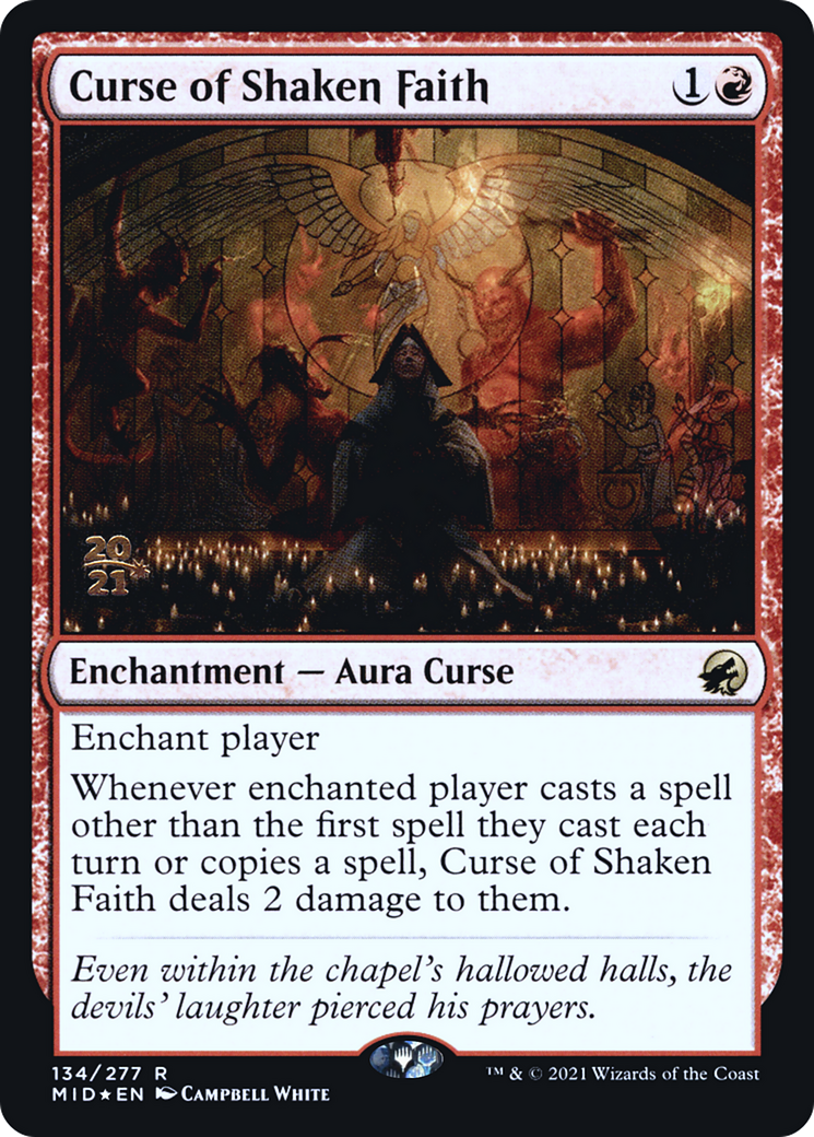 Curse of Shaken Faith - Prerelease Promo [PMID-134s]