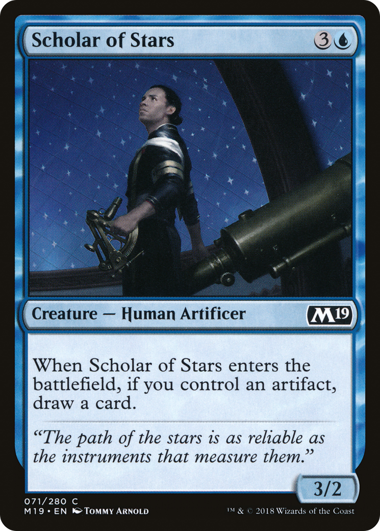 Scholar of Stars [M19-71]