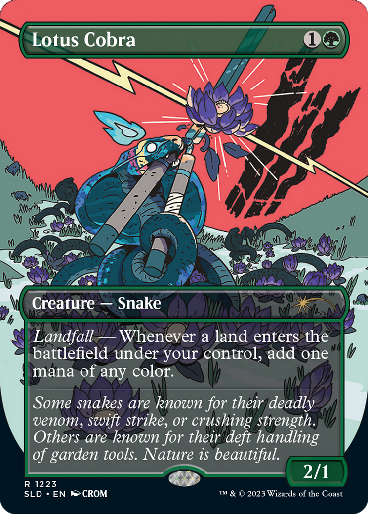 Lotus Cobra - Borderless - Full Art [SLD-1223]