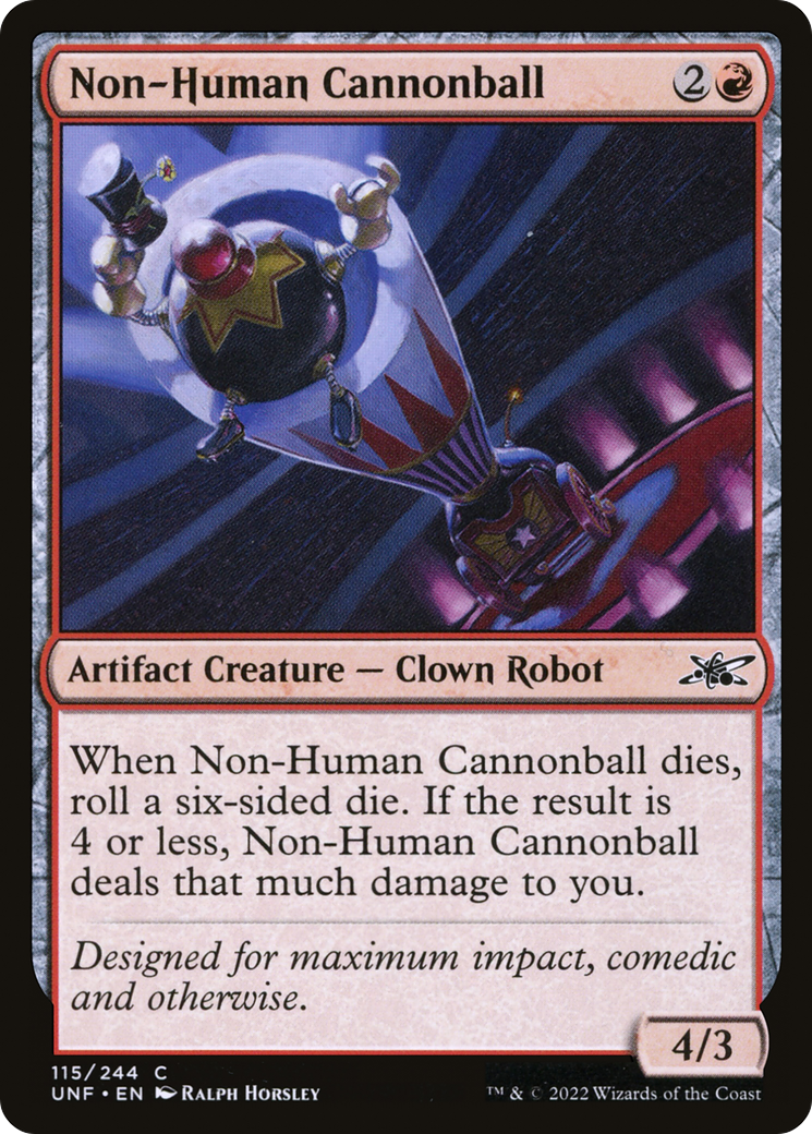 Non-Human Cannonball [UNF-115]