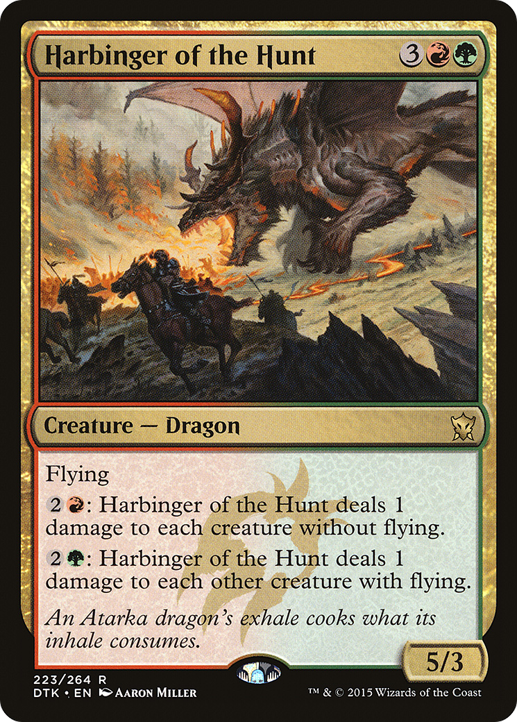 Harbinger of the Hunt [DTK-223]