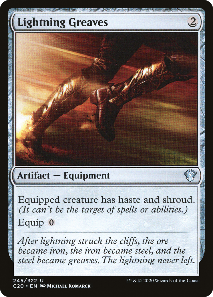 Lightning Greaves [C20-245]