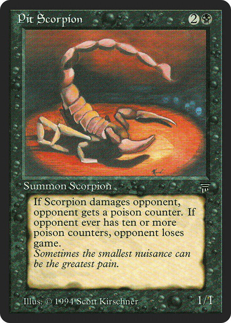 Pit Scorpion [LEG-114]