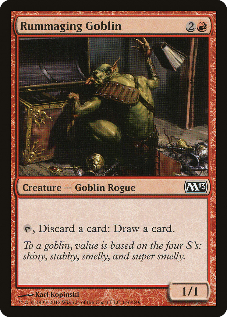 Rummaging Goblin [M13-146]