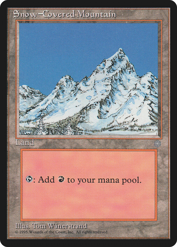 Snow-Covered Mountain [ICE-379]