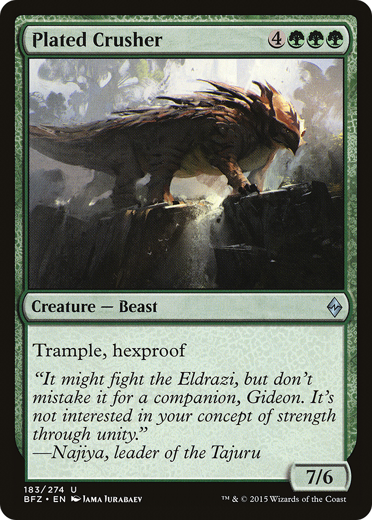 Plated Crusher [BFZ-183]